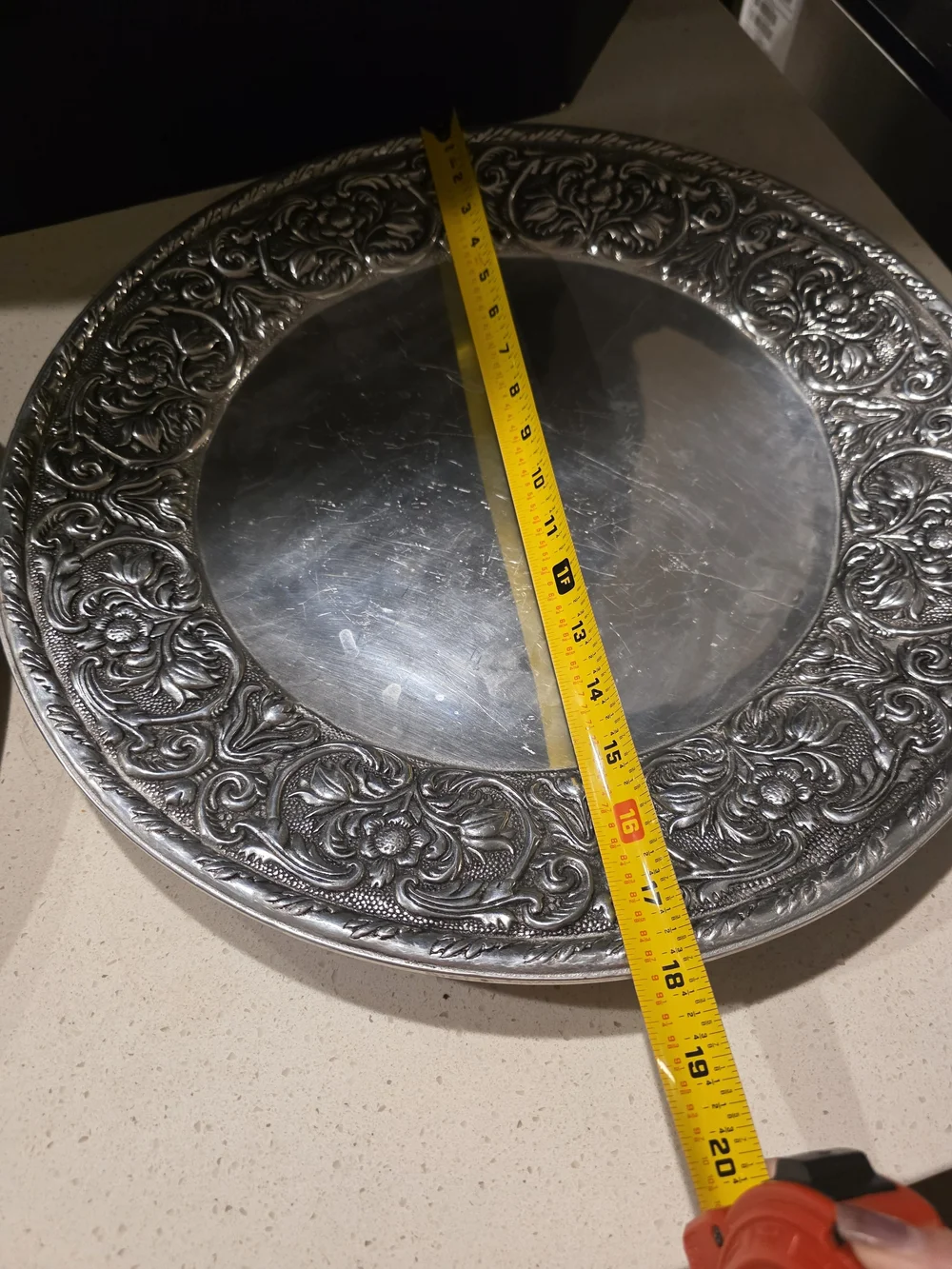 Wilton Pewter Serving Platter 18